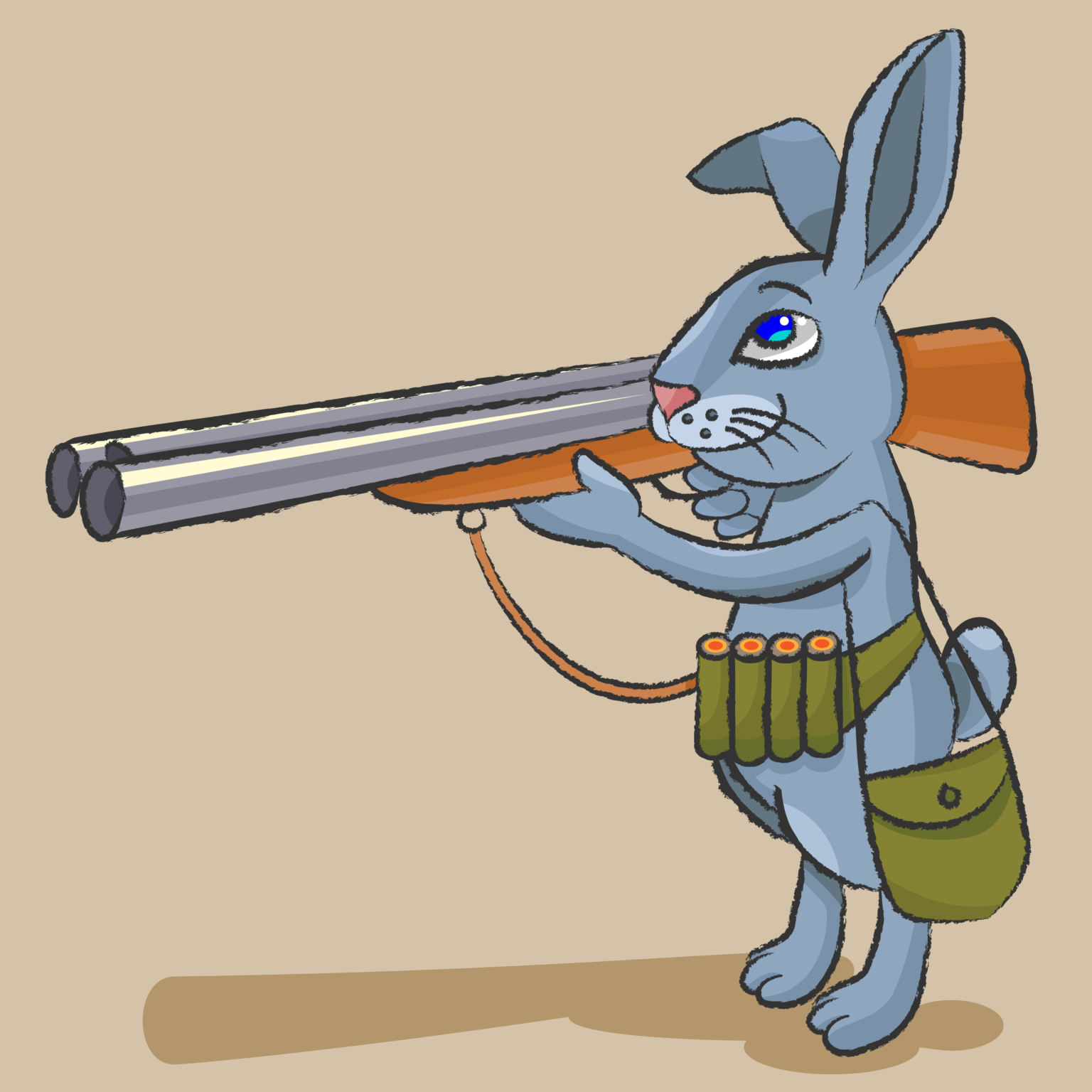 Night shooting - Rabbit Watch